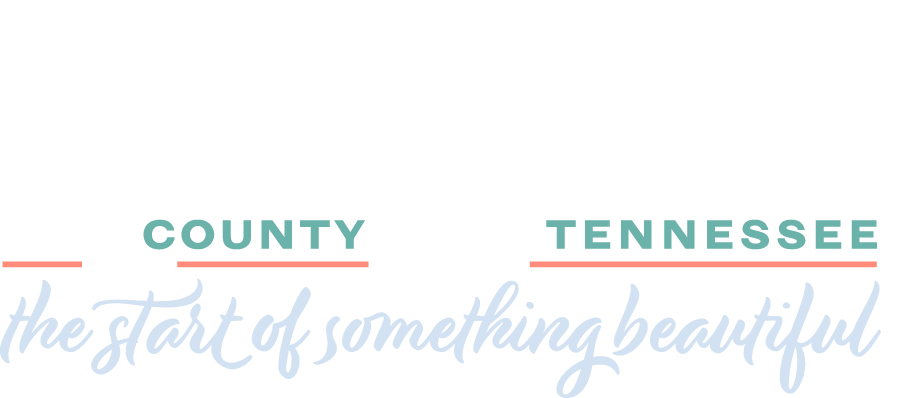 Full color Gibson County Tennessee logo with tagline